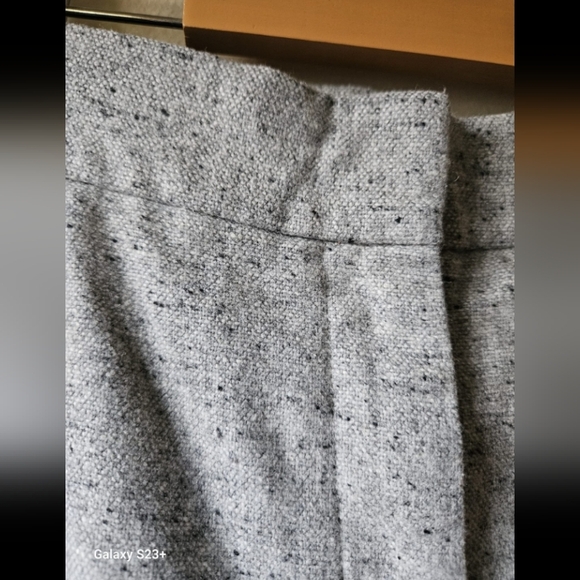 COS wool Blend Elegant Gray Women's Trousers Sz 10 - Picture 2 of 4